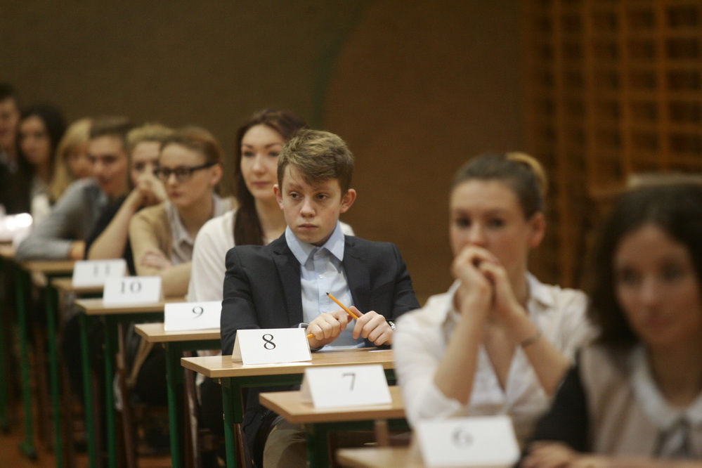 Próbna matura w V Liceum Ogólnokształcącym w Legnicy