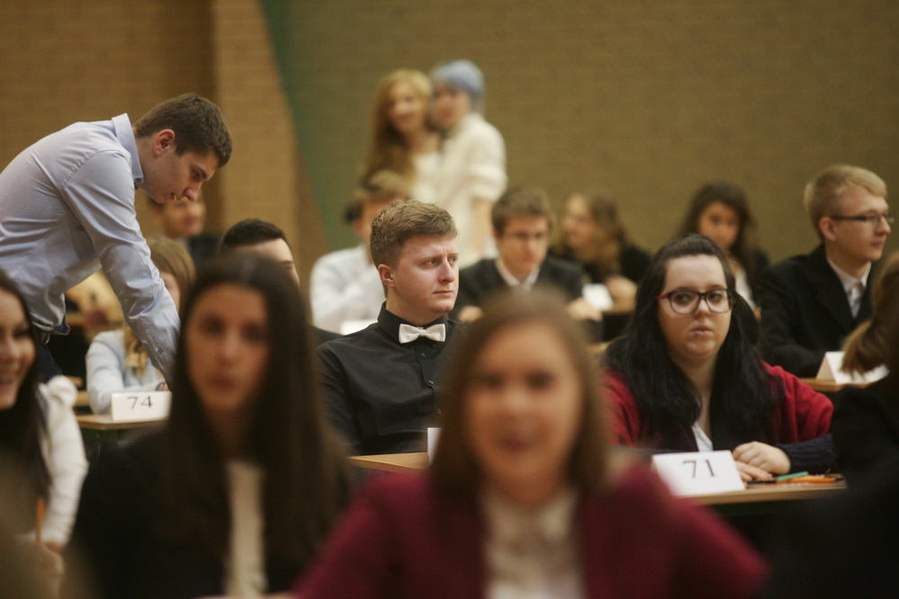 Próbna matura w V Liceum Ogólnokształcącym w Legnicy