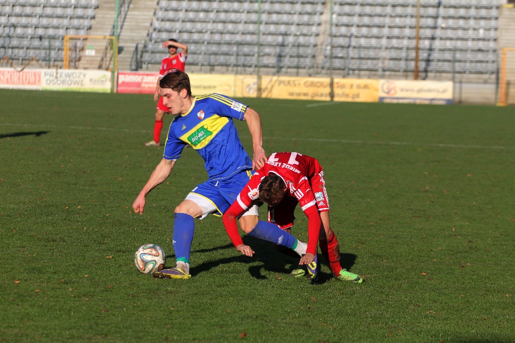 Hat-trick Adama Wasilewskiego w meczu z Kątami Wrocławskimi