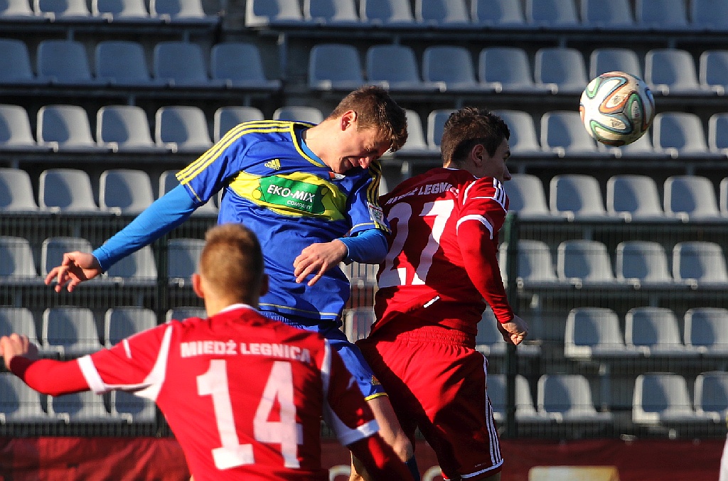 Hat-trick Adama Wasilewskiego w meczu z Kątami Wrocławskimi