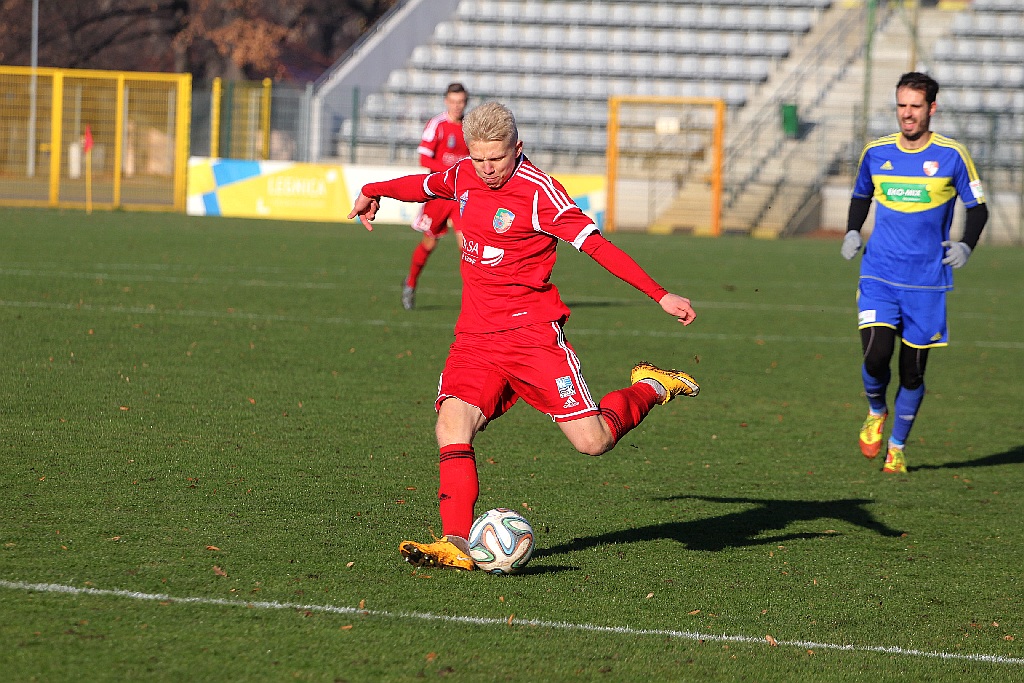 Hat-trick Adama Wasilewskiego w meczu z Kątami Wrocławskimi