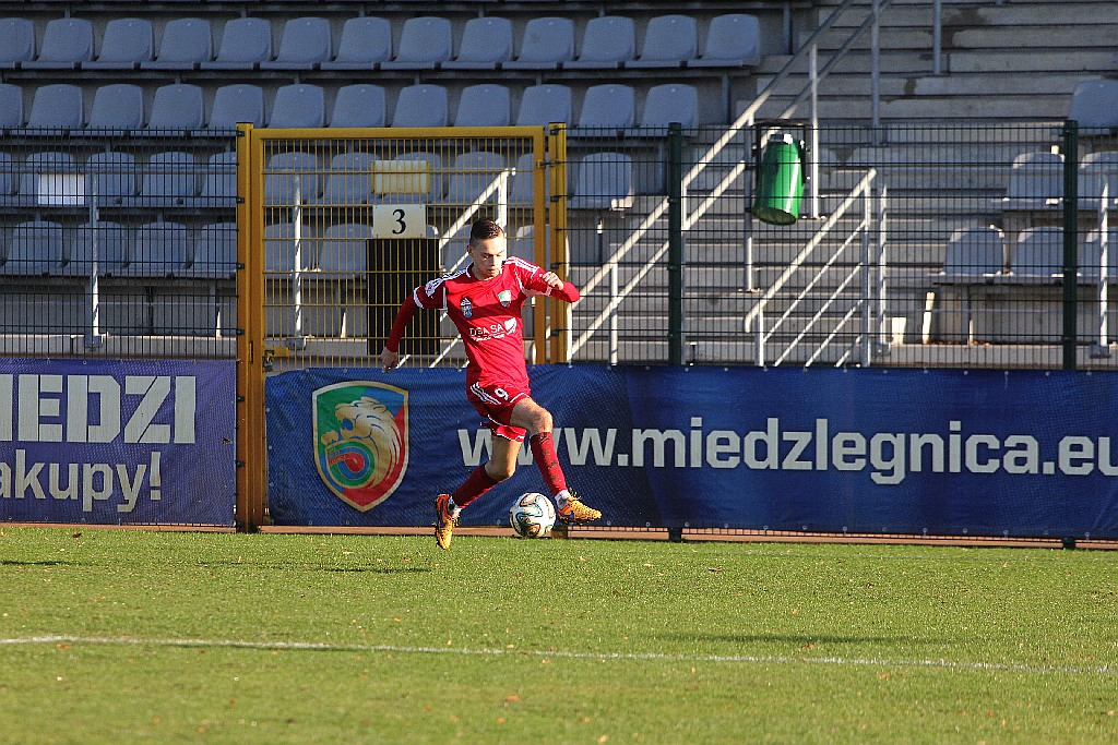 Hat-trick Adama Wasilewskiego w meczu z Kątami Wrocławskimi