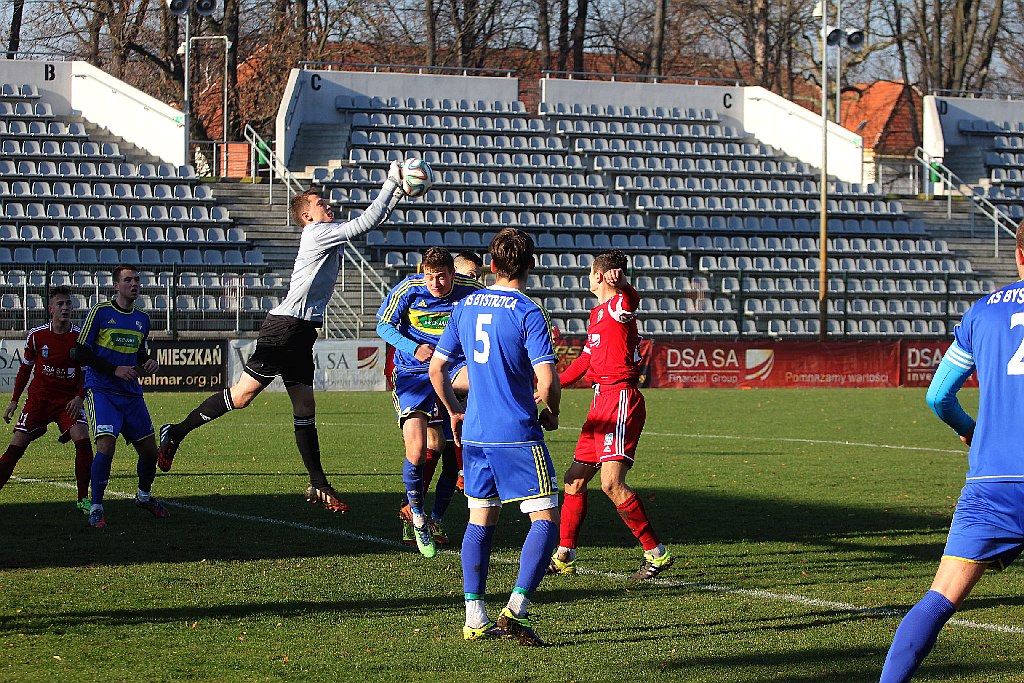 Hat-trick Adama Wasilewskiego w meczu z Kątami Wrocławskimi