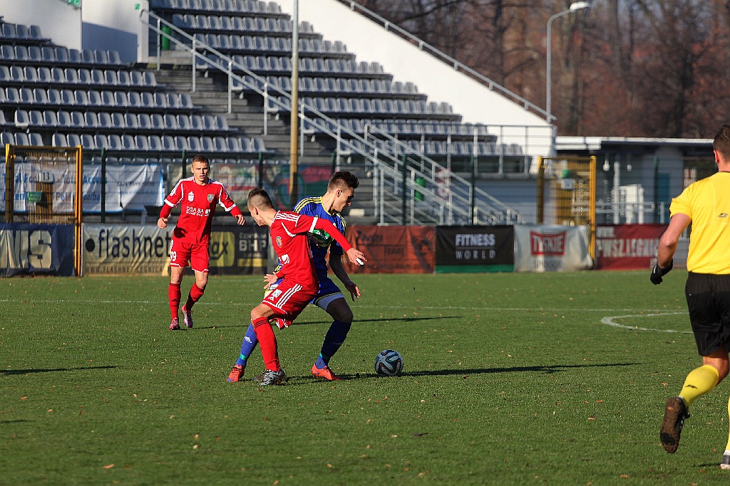 Hat-trick Adama Wasilewskiego w meczu z Kątami Wrocławskimi