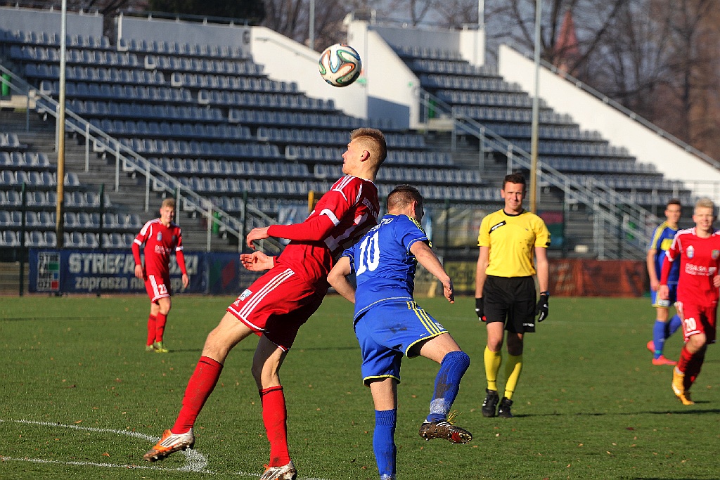 Hat-trick Adama Wasilewskiego w meczu z Kątami Wrocławskimi