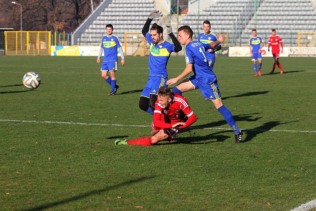 Hat-trick Adama Wasilewskiego w meczu z Kątami Wrocławskimi
