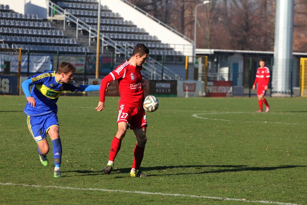 Hat-trick Adama Wasilewskiego w meczu z Kątami Wrocławskimi