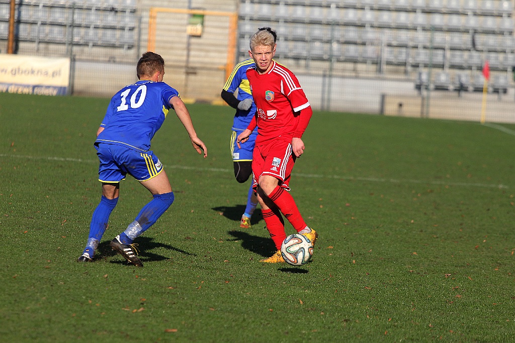 Hat-trick Adama Wasilewskiego w meczu z Kątami Wrocławskimi