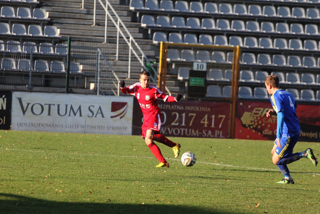 Hat-trick Adama Wasilewskiego w meczu z Kątami Wrocławskimi