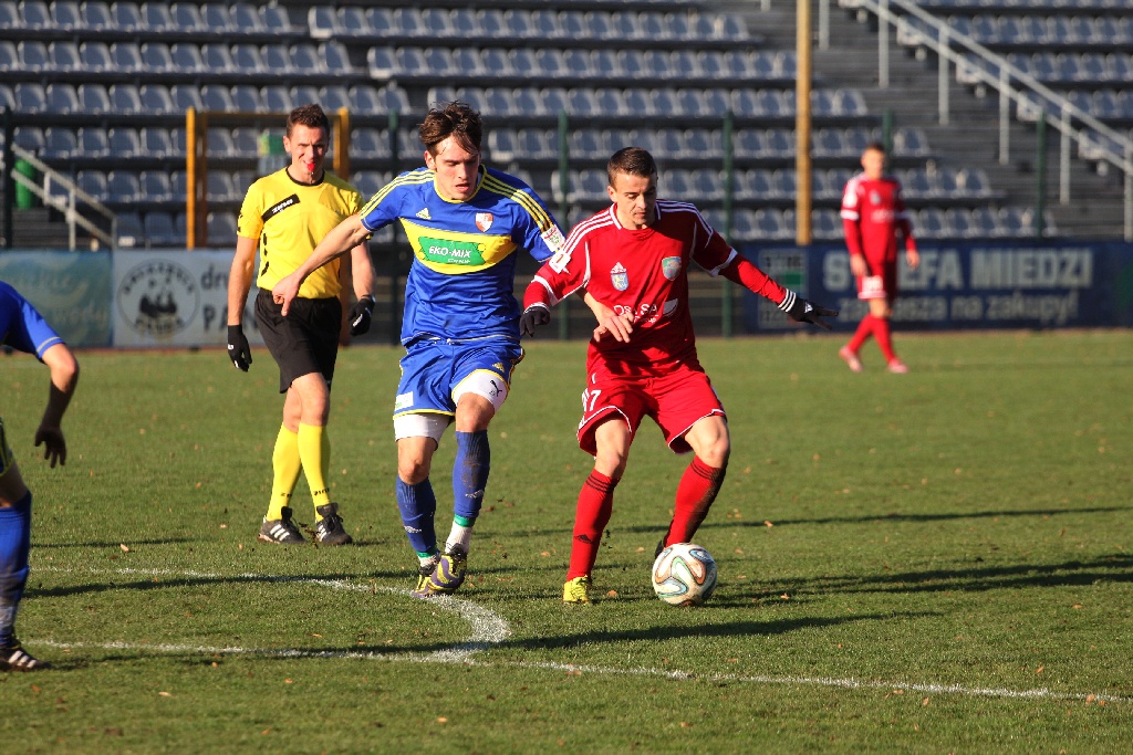 Hat-trick Adama Wasilewskiego w meczu z Kątami Wrocławskimi