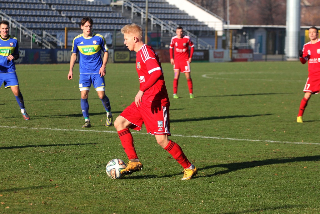 Hat-trick Adama Wasilewskiego w meczu z Kątami Wrocławskimi