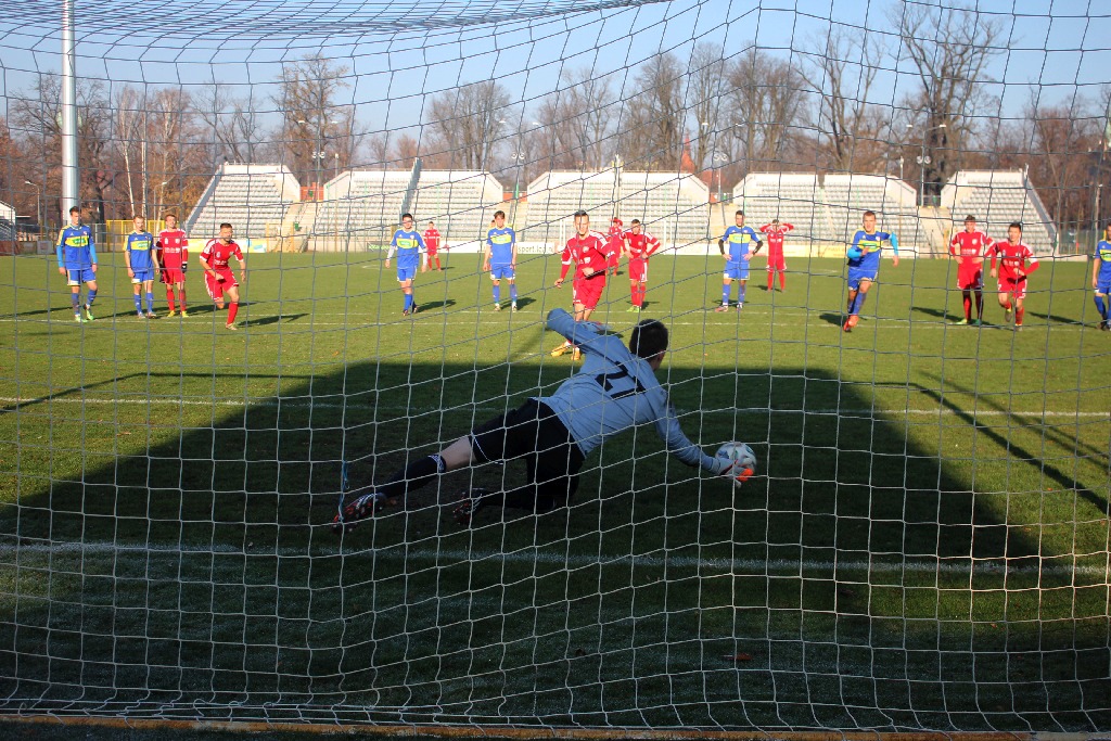 Hat-trick Adama Wasilewskiego w meczu z Kątami Wrocławskimi
