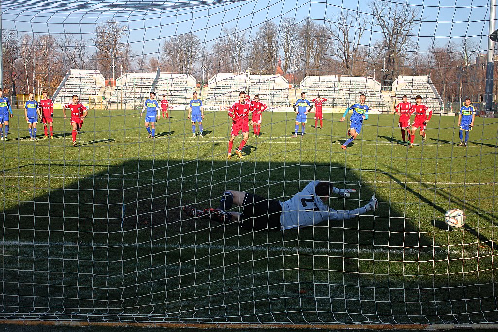 Hat-trick Adama Wasilewskiego w meczu z Kątami Wrocławskimi