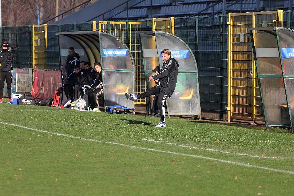 Hat-trick Adama Wasilewskiego w meczu z Kątami Wrocławskimi