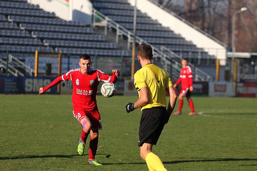 Hat-trick Adama Wasilewskiego w meczu z Kątami Wrocławskimi