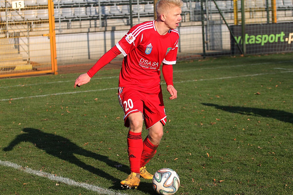 Hat-trick Adama Wasilewskiego w meczu z Kątami Wrocławskimi