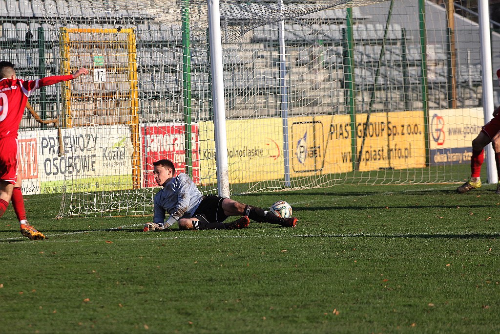 Hat-trick Adama Wasilewskiego w meczu z Kątami Wrocławskimi
