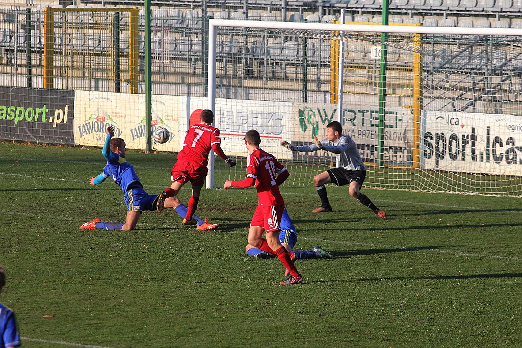 Hat-trick Adama Wasilewskiego w meczu z Kątami Wrocławskimi