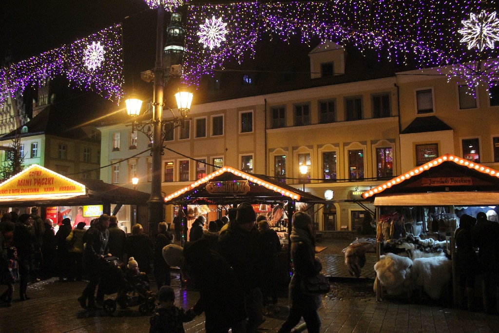 Jarmark Bożonarodzeniowy na wrocławskim rynku. Zapraszamy