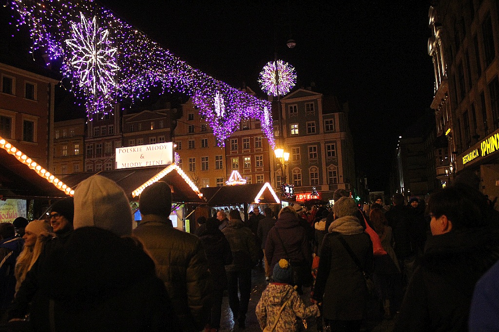 Jarmark Bożonarodzeniowy na wrocławskim rynku. Zapraszamy