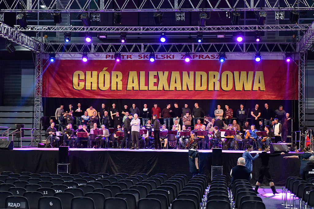Porywający występ artystów Chóru Alexandrowa. Owacje na stojąco