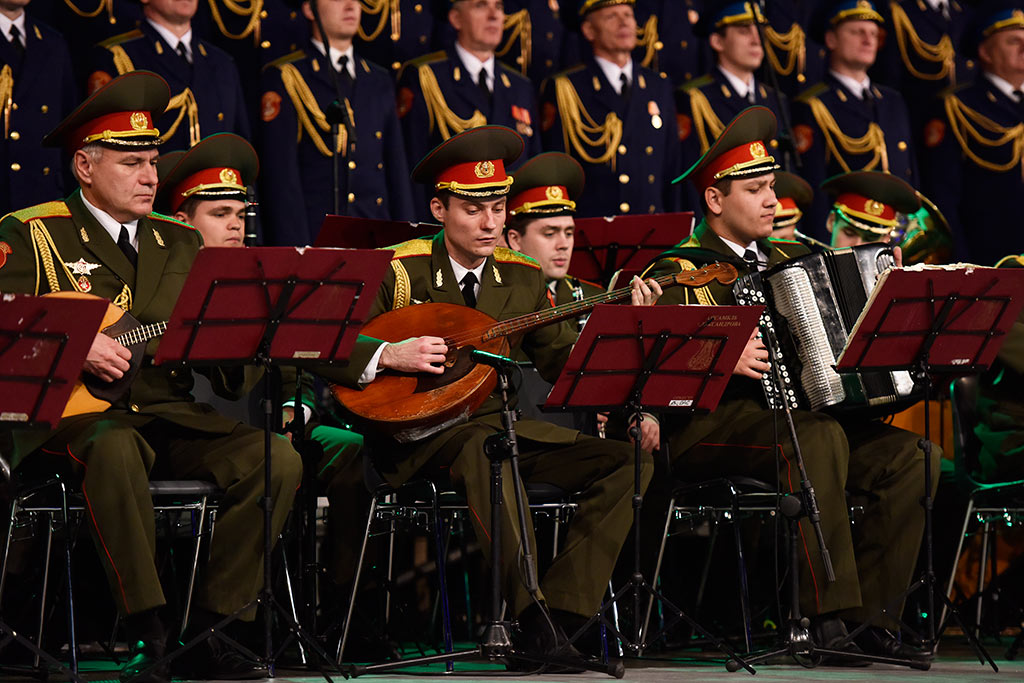 Porywający występ artystów Chóru Alexandrowa. Owacje na stojąco