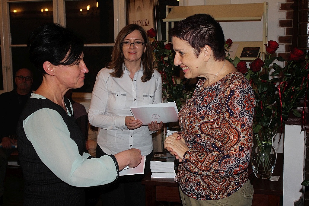 Joanna Lamparska autorka książek o Dolnym Śląsku w LBP