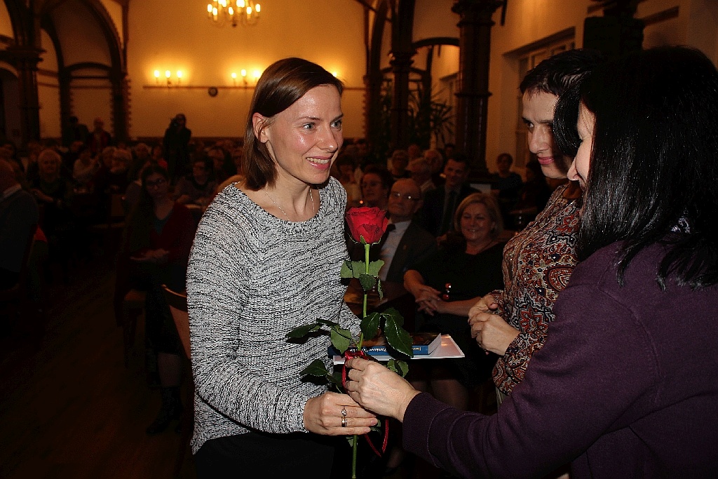 Joanna Lamparska autorka książek o Dolnym Śląsku w LBP