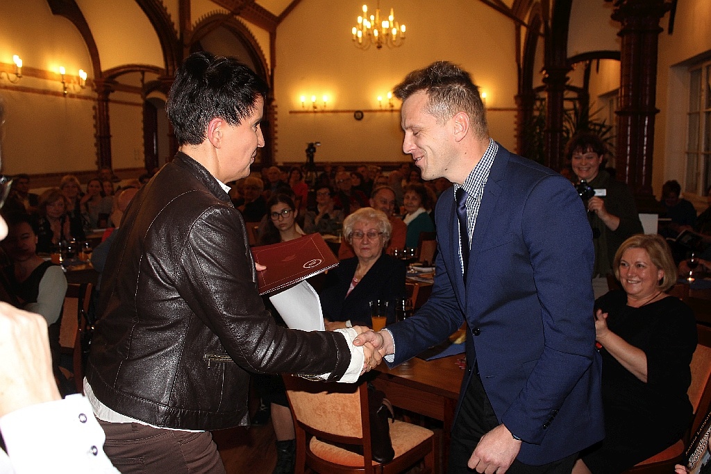 Joanna Lamparska autorka książek o Dolnym Śląsku w LBP