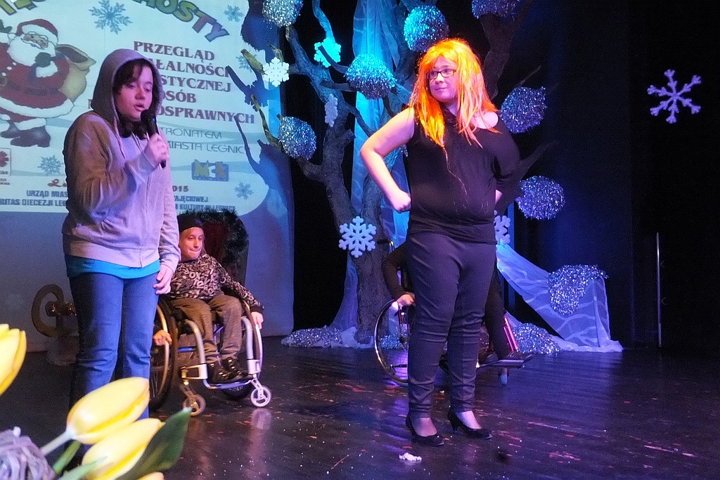 Niepełnosprawni zaprezentowali w MCK swoje niezwykłe talenty