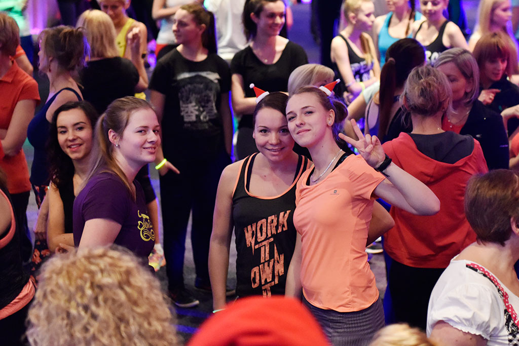 Żywiołowa Zumba Party w Qubusie na rzecz podopiecznych TPD