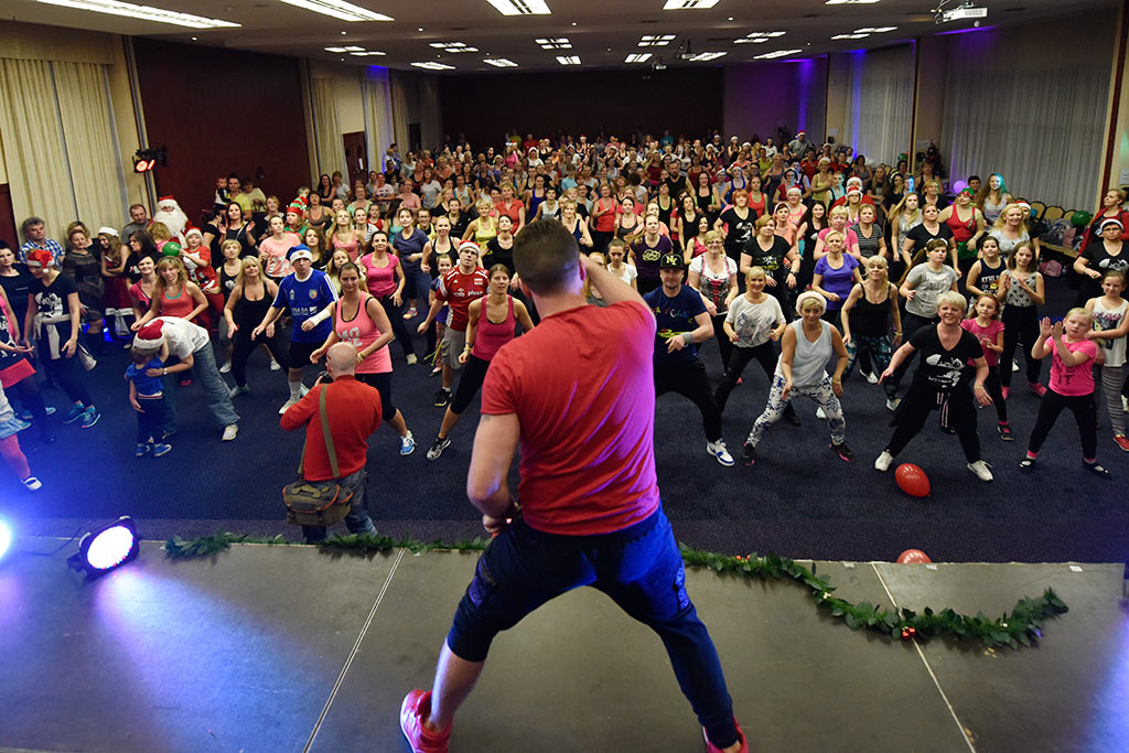 Żywiołowa Zumba Party w Qubusie na rzecz podopiecznych TPD