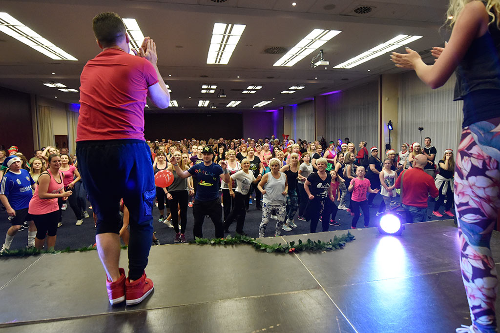 Żywiołowa Zumba Party w Qubusie na rzecz podopiecznych TPD