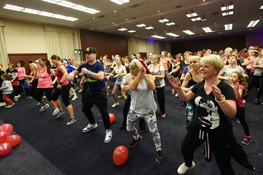 Żywiołowa Zumba Party w Qubusie na rzecz podopiecznych TPD