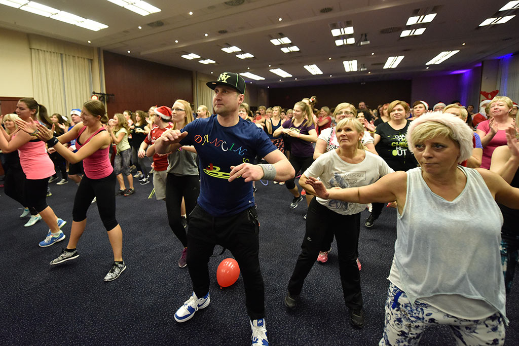 Żywiołowa Zumba Party w Qubusie na rzecz podopiecznych TPD