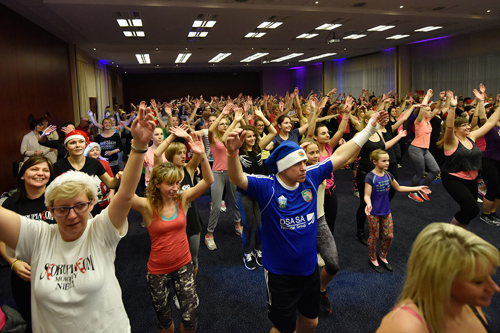 Żywiołowa Zumba Party w Qubusie na rzecz podopiecznych TPD