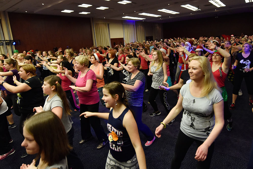 Żywiołowa Zumba Party w Qubusie na rzecz podopiecznych TPD