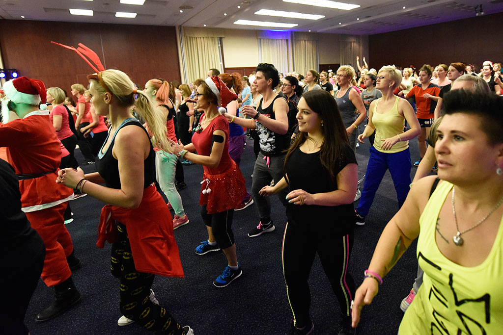 Żywiołowa Zumba Party w Qubusie na rzecz podopiecznych TPD