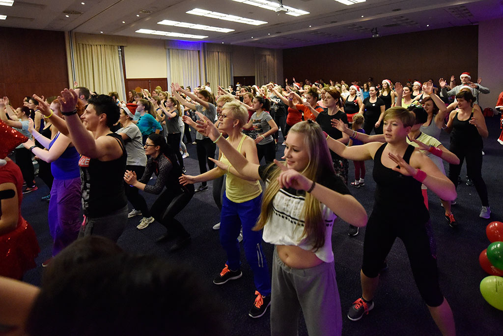 Żywiołowa Zumba Party w Qubusie na rzecz podopiecznych TPD