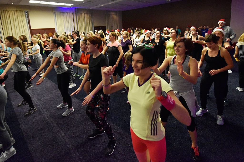 Żywiołowa Zumba Party w Qubusie na rzecz podopiecznych TPD