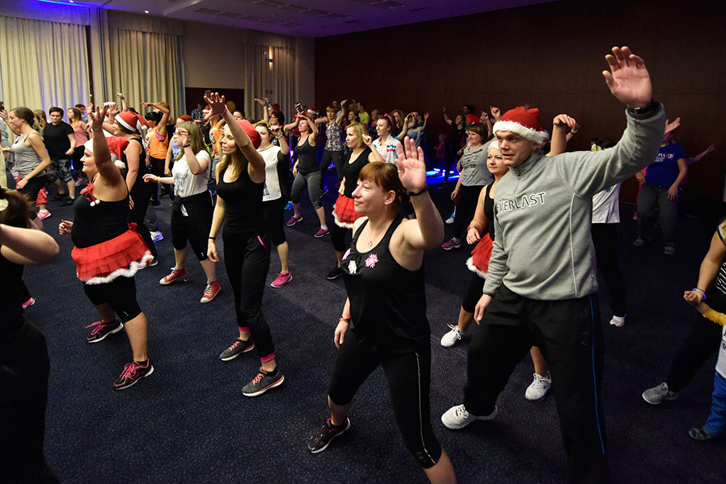 Żywiołowa Zumba Party w Qubusie na rzecz podopiecznych TPD