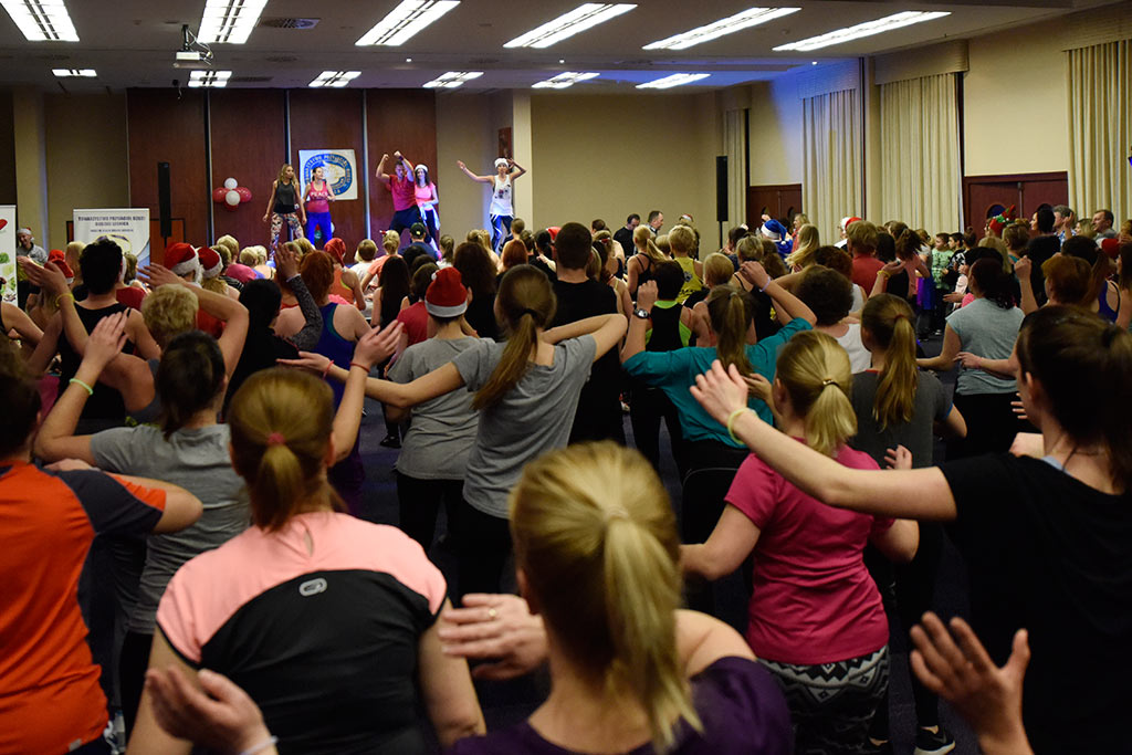 Żywiołowa Zumba Party w Qubusie na rzecz podopiecznych TPD