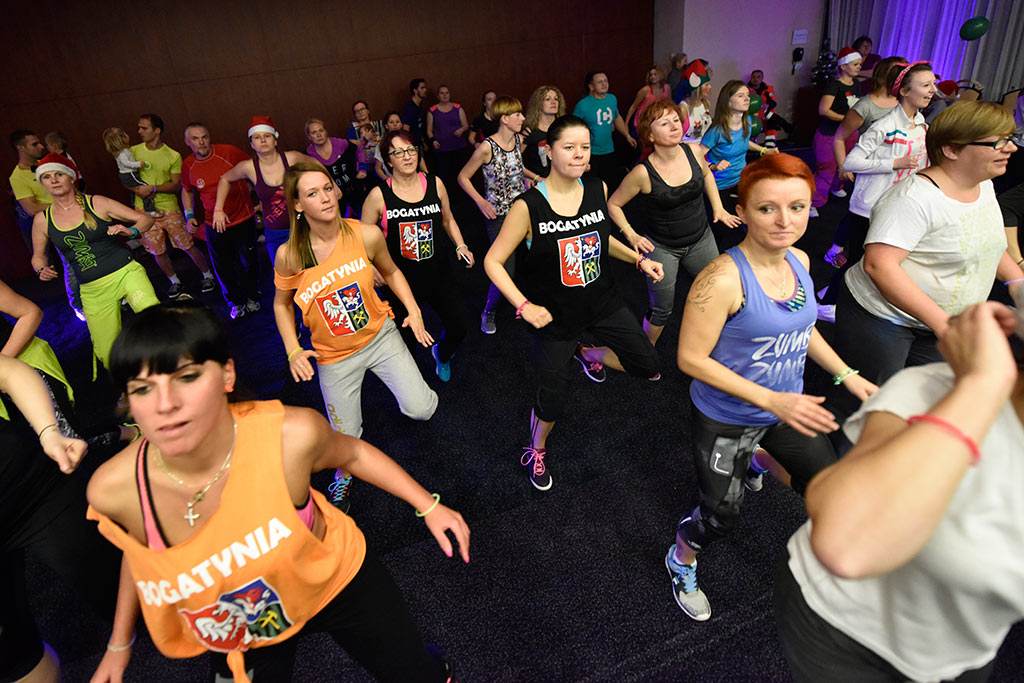 Żywiołowa Zumba Party w Qubusie na rzecz podopiecznych TPD