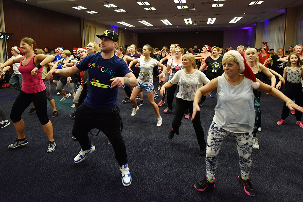 Żywiołowa Zumba Party w Qubusie na rzecz podopiecznych TPD
