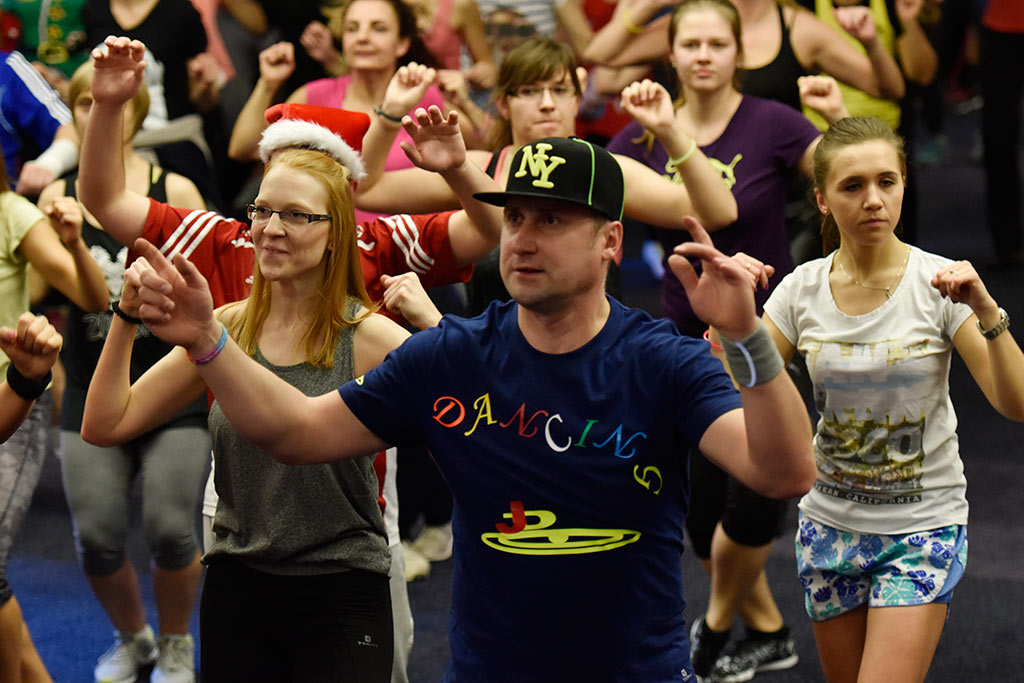 Żywiołowa Zumba Party w Qubusie na rzecz podopiecznych TPD