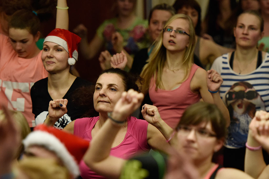 Żywiołowa Zumba Party w Qubusie na rzecz podopiecznych TPD