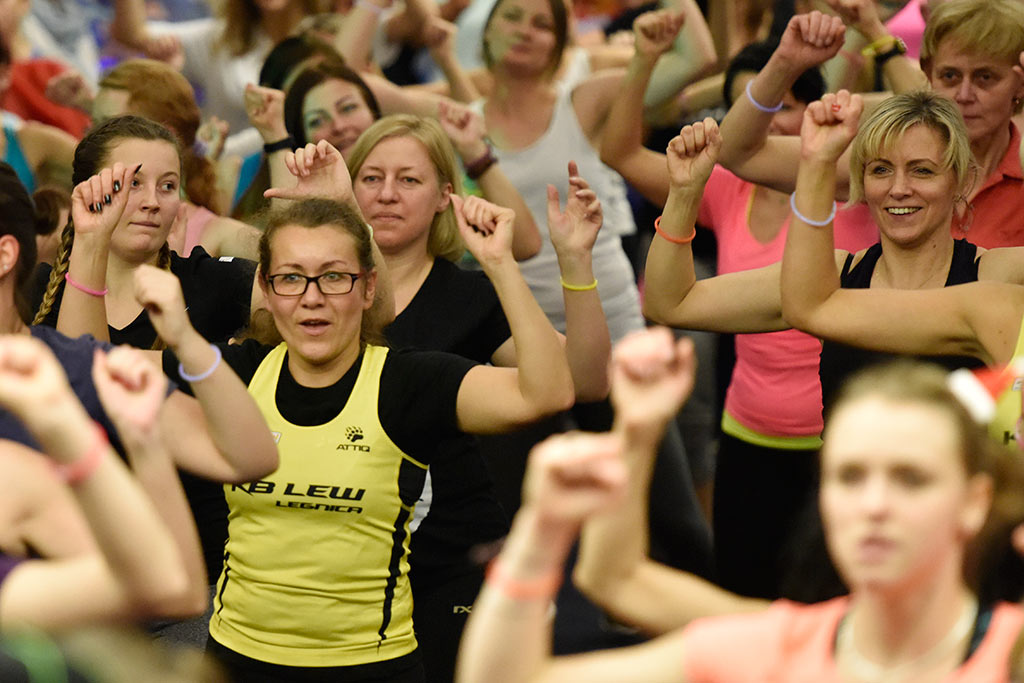 Żywiołowa Zumba Party w Qubusie na rzecz podopiecznych TPD