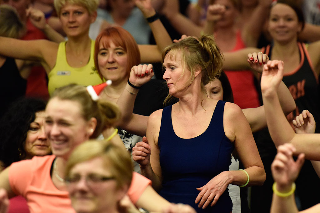 Żywiołowa Zumba Party w Qubusie na rzecz podopiecznych TPD