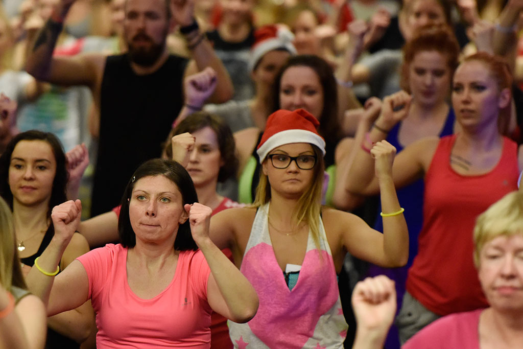 Żywiołowa Zumba Party w Qubusie na rzecz podopiecznych TPD