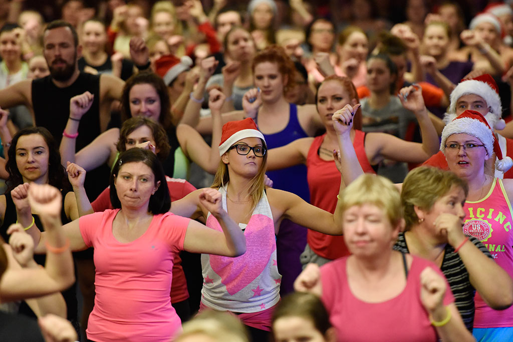Żywiołowa Zumba Party w Qubusie na rzecz podopiecznych TPD